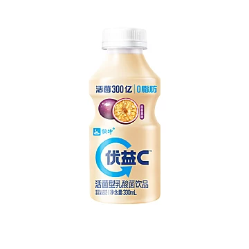 优益C百香果味活菌型乳酸菌330ml*12瓶[2元优惠券]-寻折猪