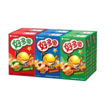 Orion puffed fish 6 packs 198g*1 set casual snacks gift pack snacks in bulk