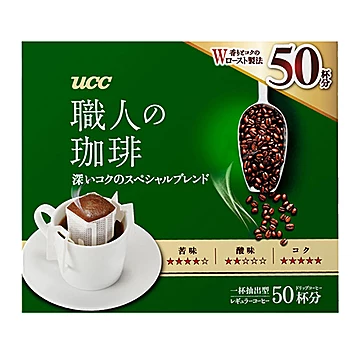 【进口】日本株式UCC挂耳咖啡粉7g×50袋[3元优惠券]-寻折猪