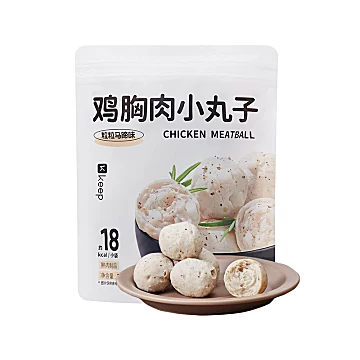 拍两件Keep鸡胸肉丸粒粒马蹄味320g[20元优惠券]-寻折猪