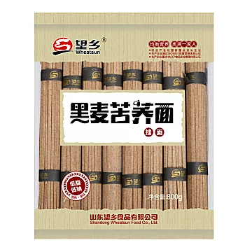 【凑单】望乡黑麦苦荞挂面纯粗粮800g[2元优惠券]-寻折猪