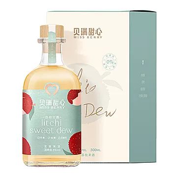 MissBerry贝瑞甜心果酒荔枝多多300ml*1瓶[5元优惠券]-寻折猪