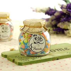 贝壳形水果糖150克/瓶