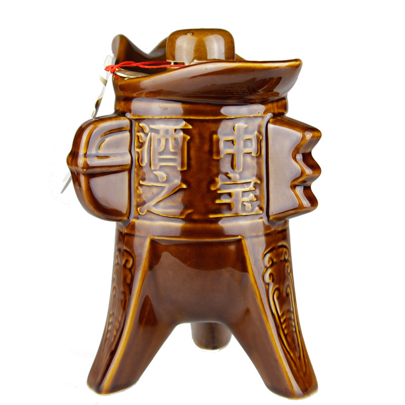 【天猫超市】安达情闷倒驴60度酒樽500ml清香型白酒蒙古烈酒