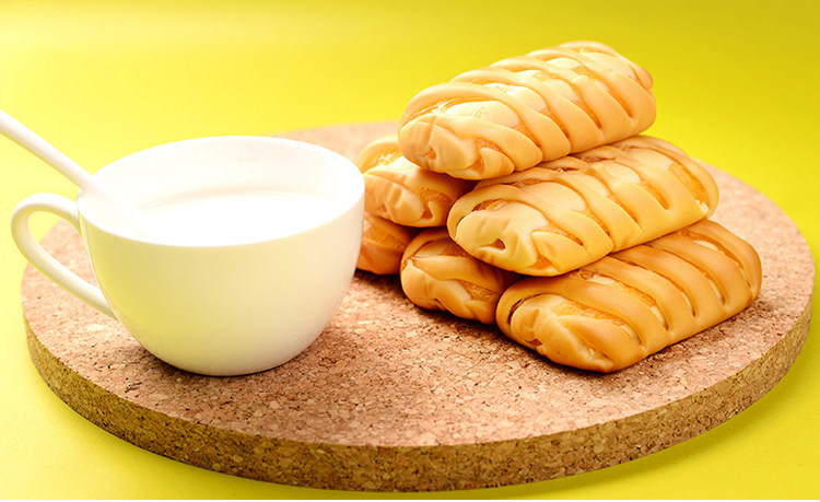 盼盼小卷包凤梨味300g 早餐蛋糕点口袋小面包零食