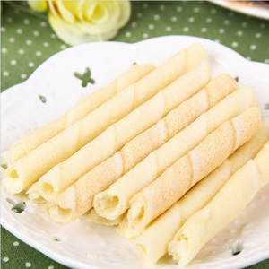 爱时乐香草牛奶味威化卷心酥