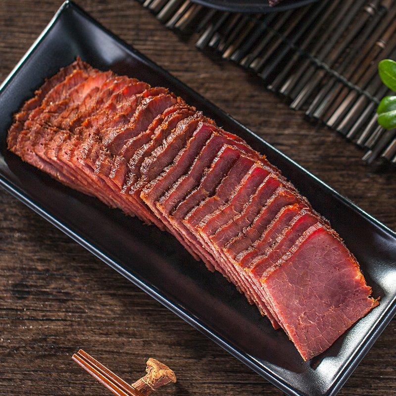 sanjianzhai spiced beef with sauce