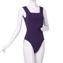 Red Rain Dance Suit Ballet Dancer With Conjoined Adult Wide Harness Gymnastics Suit Yoga Ballet Body Suit Woman