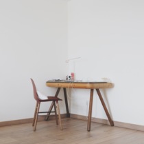 Duckweed Table Creative Childrens Writing Desk Hidden Storage New Chinese Style Solid Wood Modern Simple Suyuan Furniture