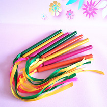 Orff percussion instruments childrens music teaching aids color sound stick rhythm stick music early education ribbon stick stick