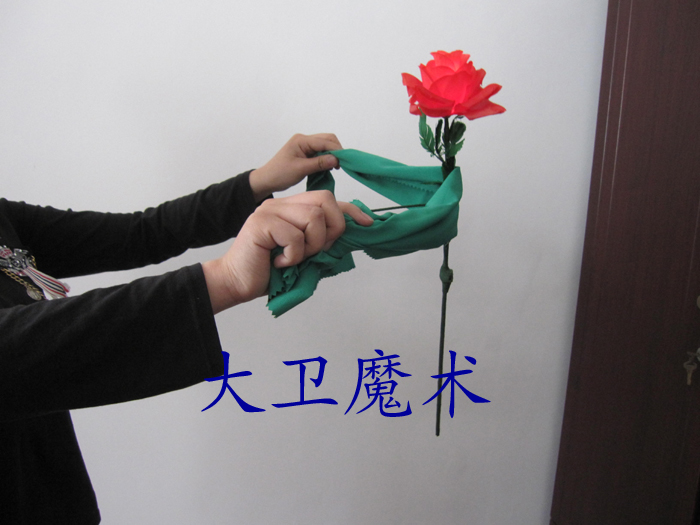 大卫舞台魔术道具儿童亮灯飘浮玫瑰跳舞的玫瑰花玫瑰飞舞飘飞魔术