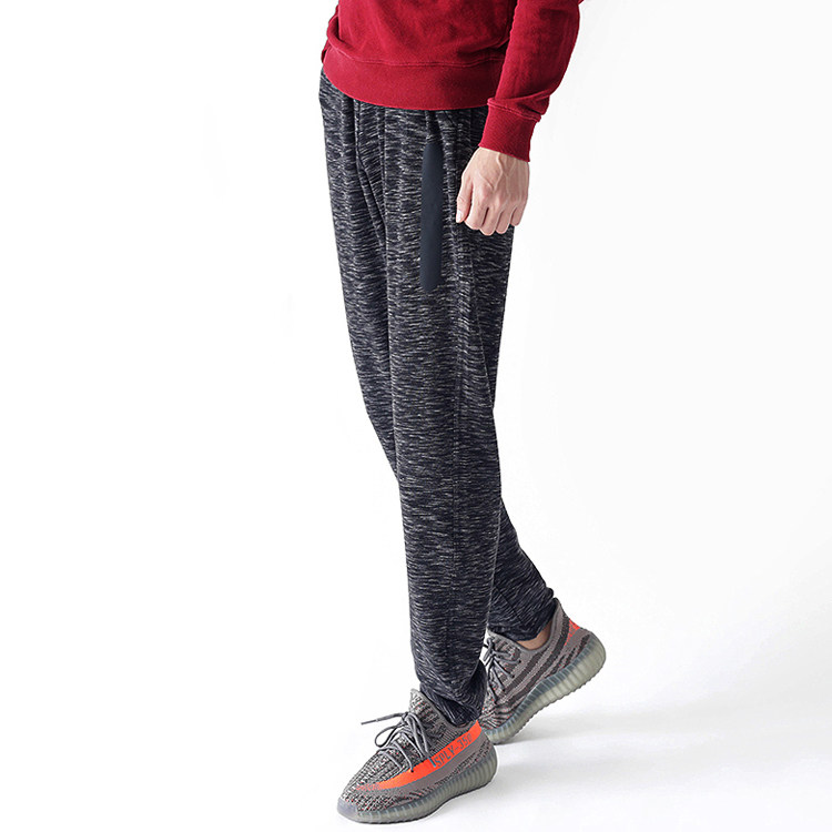 春秋纯棉运动裤子男长裤哈伦裤男韩版宽松大码显瘦休闲小脚男长裤