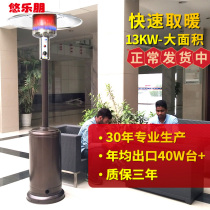 Gas heater Winter commercial mobile heating umbrella Liquefied gas household indoor outdoor natural gas heater