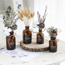 Dry flower vase set ins photo props Net red decoration photography props ornaments shooting props prop background