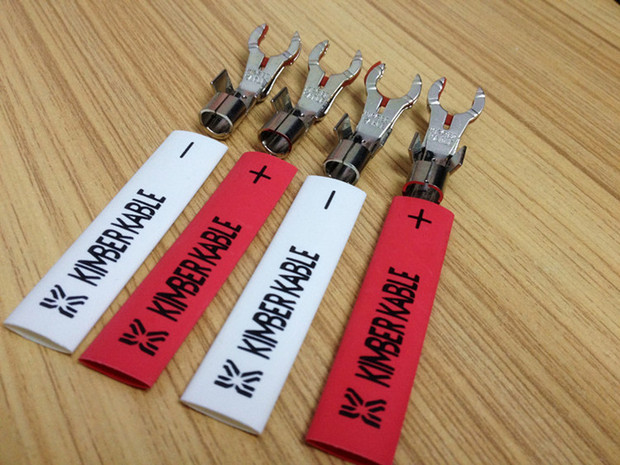 金宝12tc 音箱y插头 端子 喇叭线香蕉头 金宝y叉 hifi镀佬香蕉y头