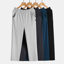 Pajama pants mens spring and autumn summer thin modal cotton summer casual pants home trousers loose size home pants