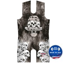 TITAN TITAN skull weightlifting suit American protective gear squat bench push hard pull force compression movement