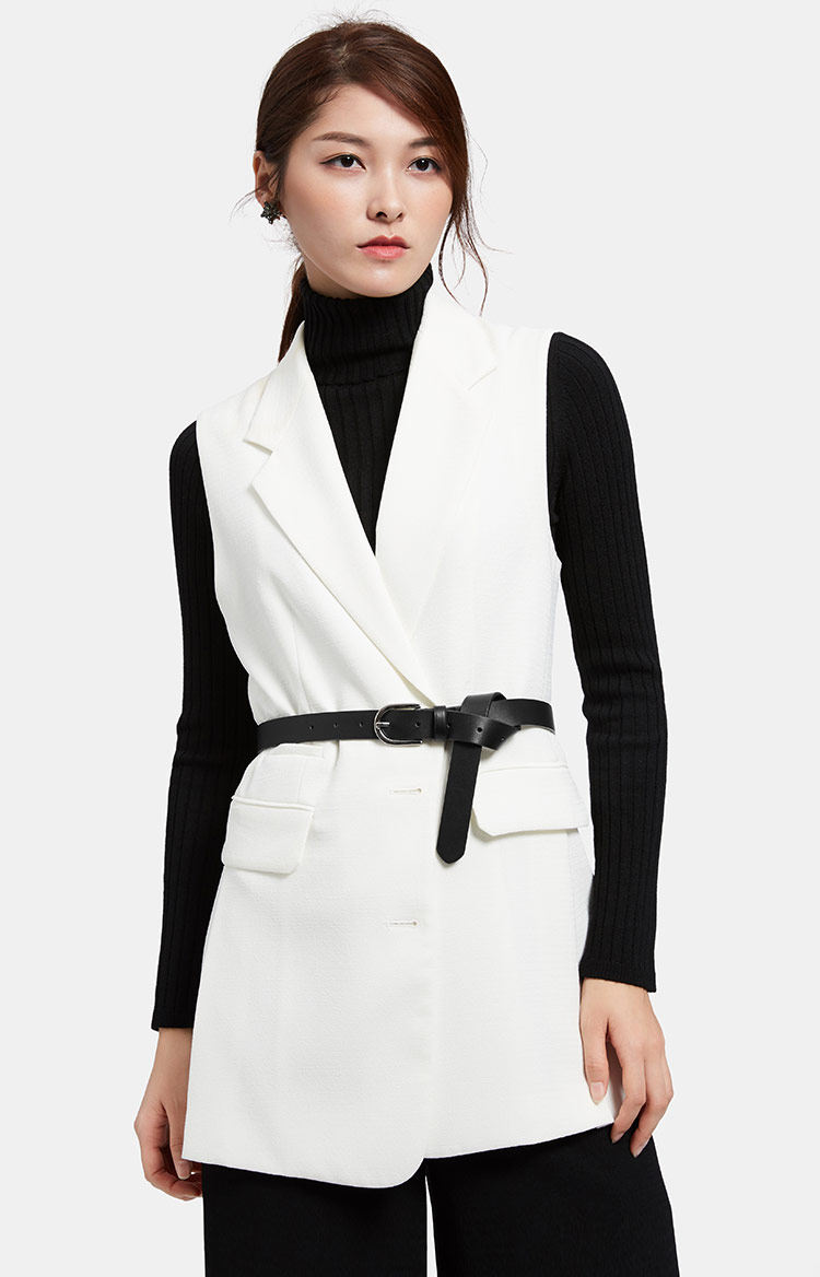 哥弟配饰 百搭真皮针扣皮带a900003