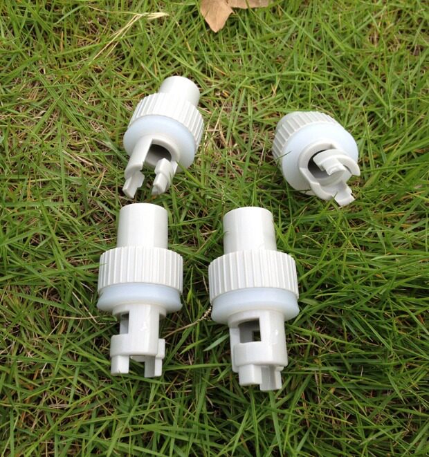 橡皮艇充气船冲锋舟气垫船漂流船用高压充气嘴充气头打气嘴转接头