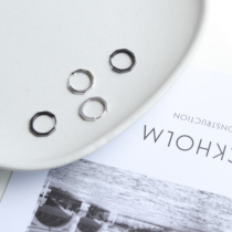 Because of the lack of Sting s925 sterling silver ear ring female octagonal ear buckle cold wind earrings wild simple personality net red section