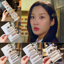 Goddess advent the same net red word clip clip clip headdress hairpin 2021 new hair hair bangs South Korea