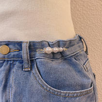 Waist artifact brooch buckle pin pin womens fixed clothes accessories waist waist change small skirt pants pants clip summer