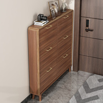 2021 new simple modern ultra-thin dump shoe cabinet household door small apartment door thin entry entrance cabinet