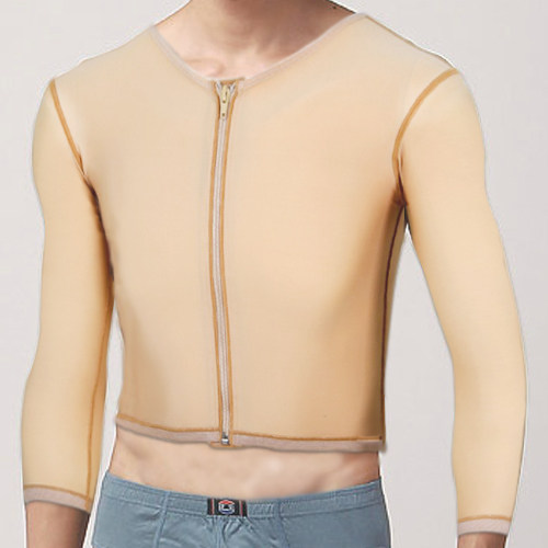 医用胸部手臂吸脂抽脂术塑身衣束胸衣乳腺术收胸烧烫伤加压上衣男