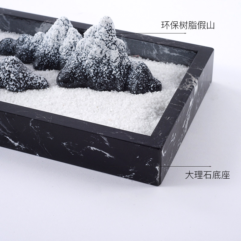 New Chinese style ceramic rockery furnishing articles creative arts living room TV cabinet example room hallway porch home decoration