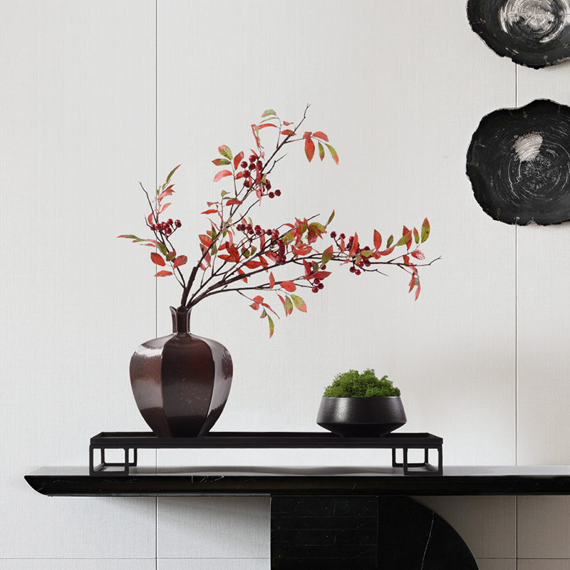 Simulation flower miniascape of the sitting room porch ceramic household designers green plant furnishing articles new Chinese zen soft decoration