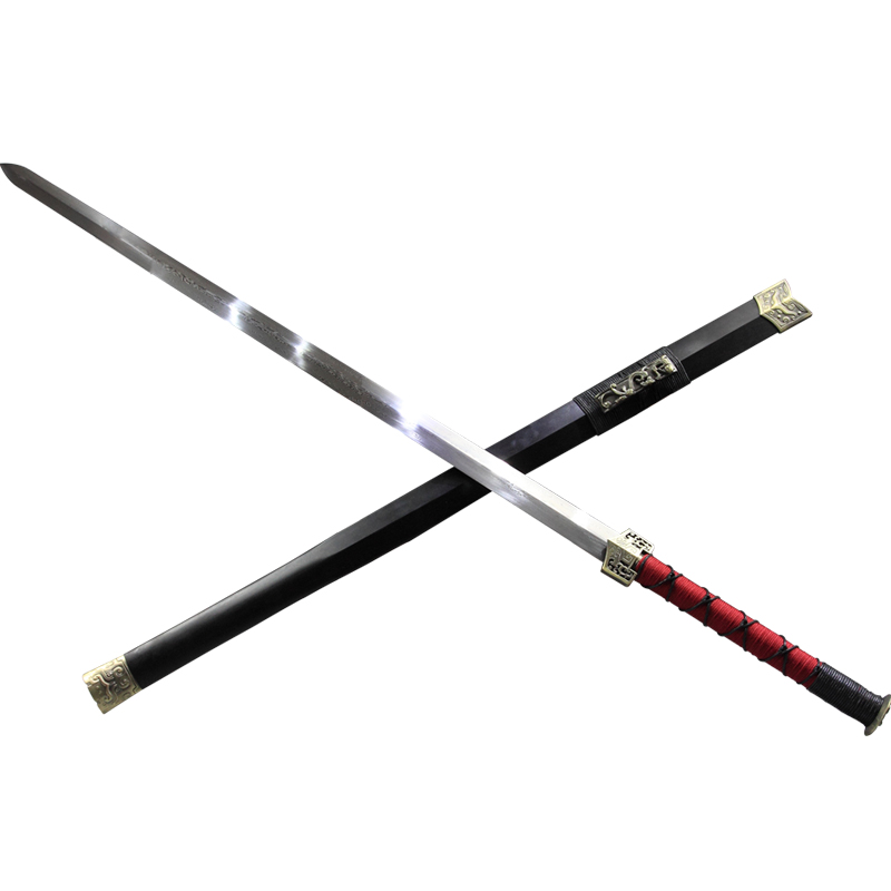 long GuJianXuan sword pattern steel swords hard han dynasty jian is not edged usually - longquan sword GuJianXuan