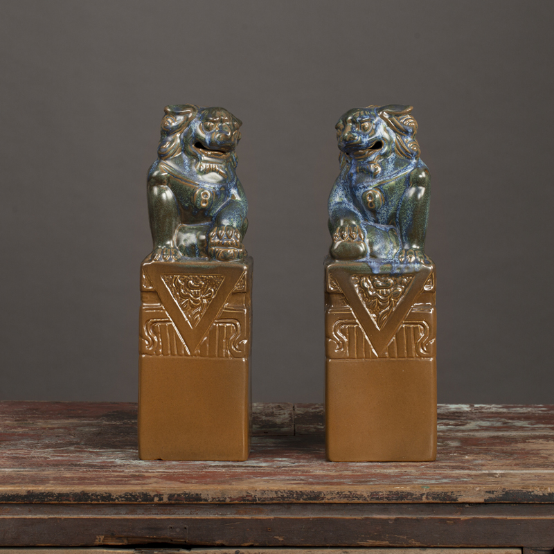 Archaize porch decorate furnishing articles furnishing articles furnishing articles animals ceramic lion jingdezhen ceramics