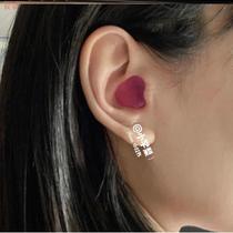 Headphones earplugs Memory sponge Super snoring learning mens anechoic water noise resin artifact storage box anti -