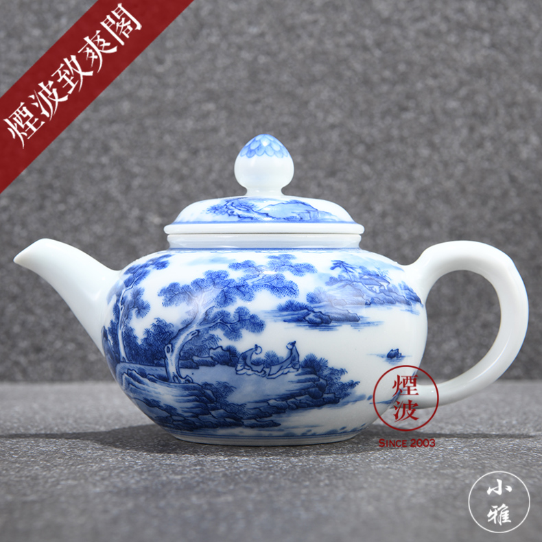 Jingdezhen ancient jun lesser RuanDingRong built in the han river jams lesser CiHu teapot