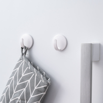 Japan-style Fridge Magnet Hook-free hook Kitchen Hook Kitchen Hook Small Hook Set With Round Apron Hook 2 only
