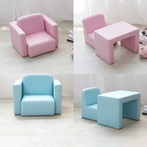 Childrens sofa Small sofa seat Single mini cute princess tatami lazy boy girl baby sofa