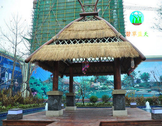 家装,建材 景观工程 其他景观材料 天然茅草 自然茅草编制卷 木屋屋顶