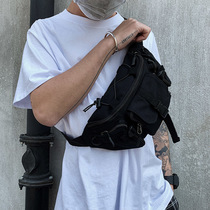 Functioning Single Shoulder Diagonal Satchel Chest Bag Women Tide Ins Original Sleeping Street Canvas Frock Dead Flying Pocket Men Cool Harbor Wind