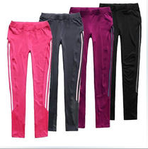  New casual sports pants womens fitness pants yoga running leggings summer thin small feet breathable nine-point pants