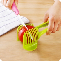Hand-held lemon tomato slicer tomato egg round slice clip kitchen fruit divider