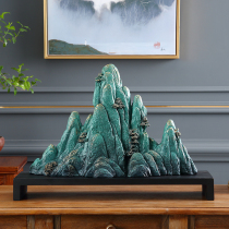 New Chinese style creative rockery decoration TV cabinet decoration housewarming gift Living room entrance wine cabinet Home decoration