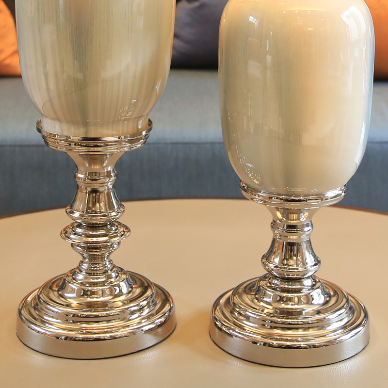 The New Chinese vases, ceramic furnishing articles household act the role ofing is tasted European living room TV cabinet table decorations porch desktop decoration