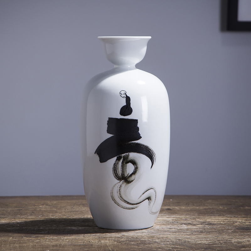 Porcelain of jingdezhen ceramic white floret bottle creative fine expressions using bedroom desk furnishing articles home decoration Porcelain vase