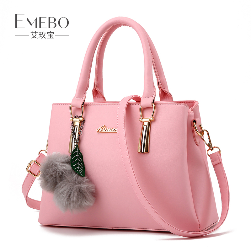 ladies bag 2017 korean version of the summer new women's bag simple fashion handbag trendy shoulder oblique cross killer bag