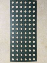 18650 single cell battery high temperature resistant insulating gasket with adhesive back highland barley paper through hole Hollow