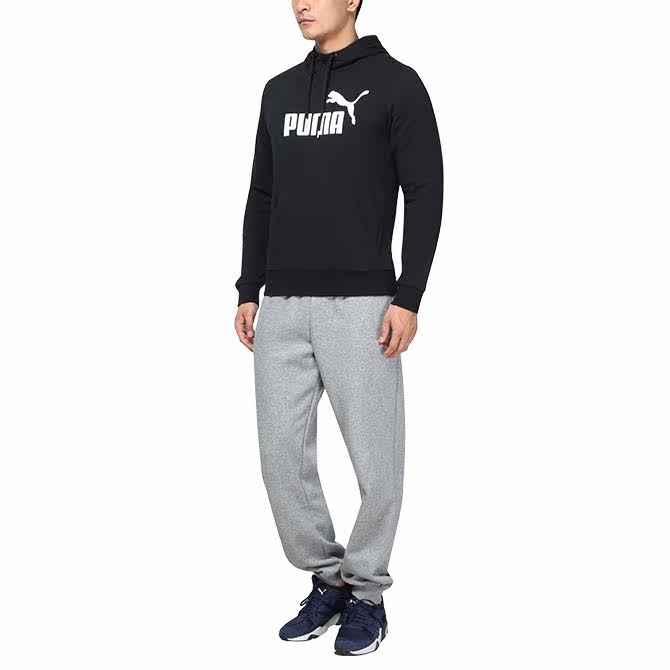 puma/彪马 ess no.1 logo hoody 男子 针织卫衣 590332