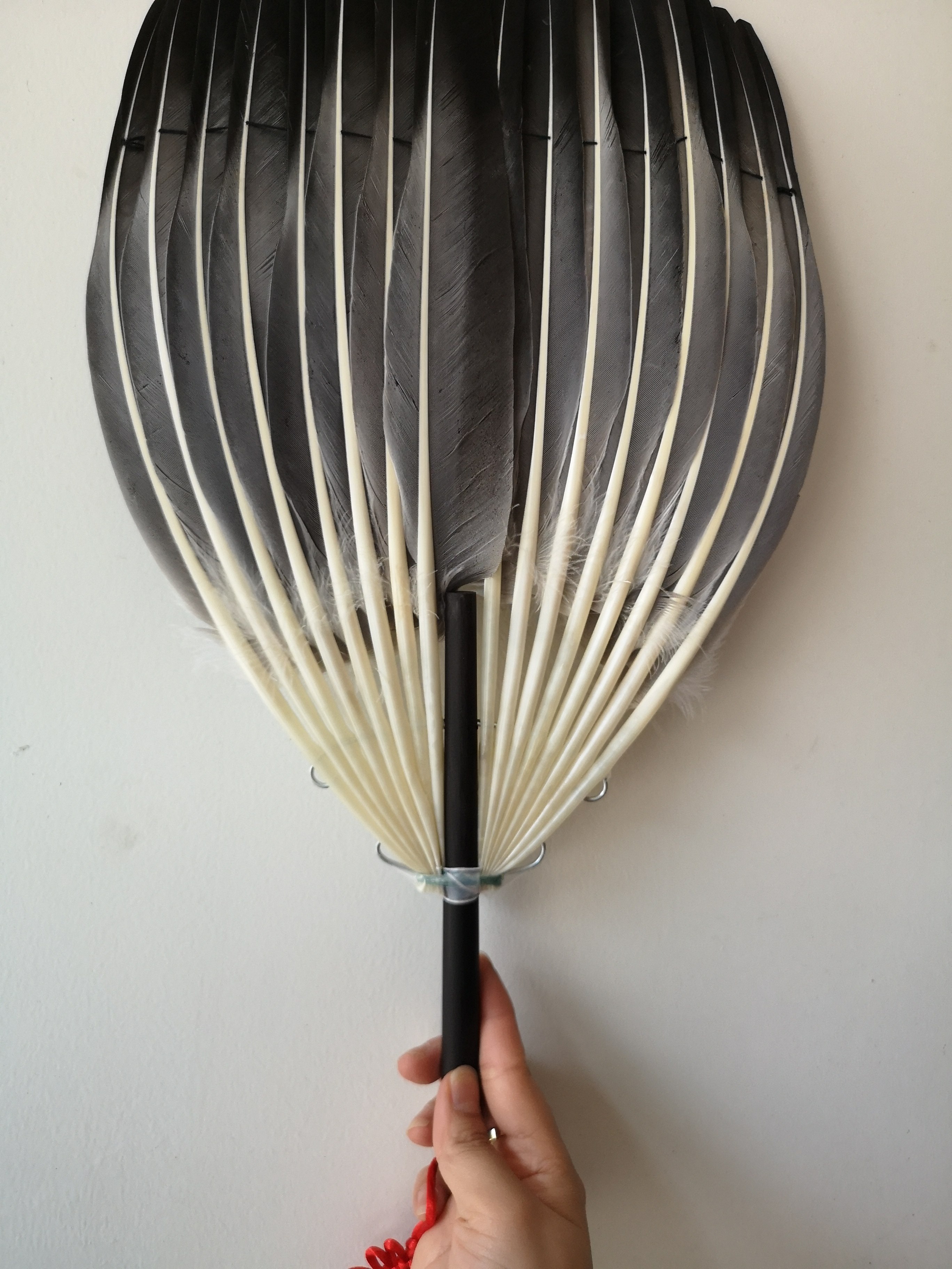 诸葛亮孔明扇子南京老字号高淳特产孕产妇月子儿童宝宝鹅毛羽毛扇