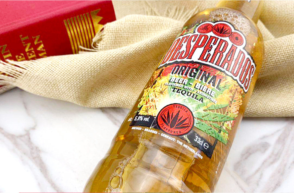 荷兰进口亡命之徒desperados龙舌兰味啤酒330ml24瓶整箱