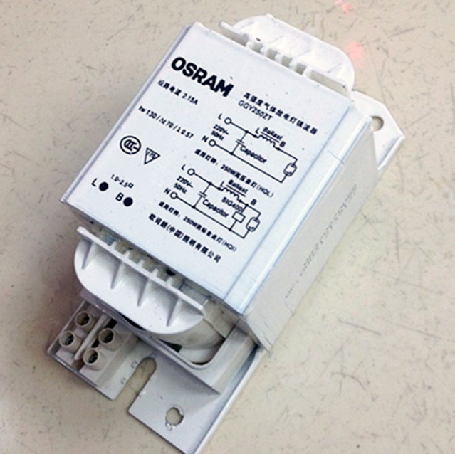 欧司朗金卤灯高压汞灯铜线阻抗电感镇流器 ggy250w 400w正品