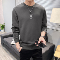 Tide Card Weavemen 2021 new loose Korean version Trend 100 Ride Port Wind Casual Ins round Mens Long sleeves T-shirt